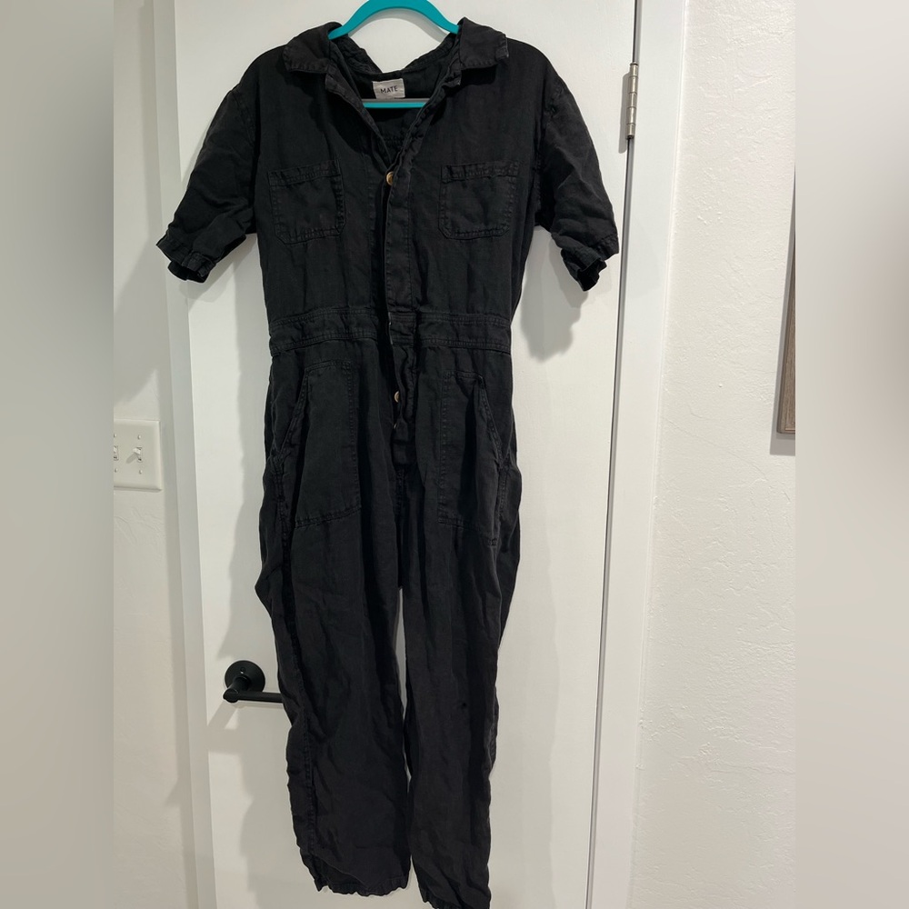 MATE the Label Black Jumpsuit